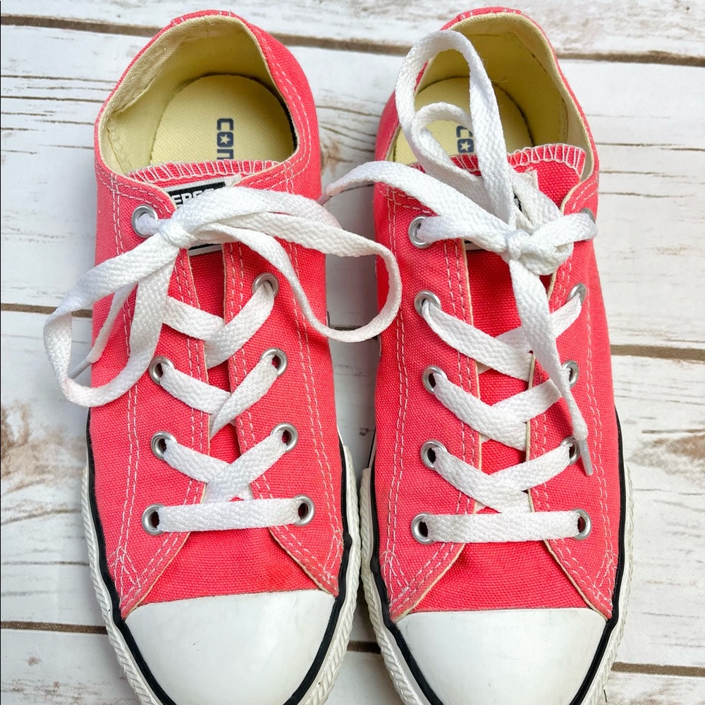 Converse Kids Girls AllStar Carnival Pink Sneakers Shoes Size 3